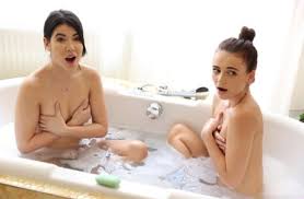 The brunette in the bathroom enjoys sex with her daughters husband and porn online jpg x In the bathroom