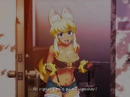 Animated cartoon porn gif of oppai hentai wolf girl with big tits getting fucked in sex game jpg x Wolf girl with you