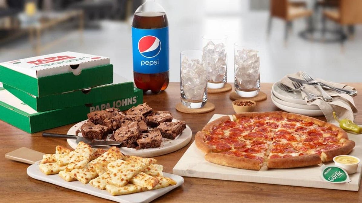 Papa Johns Pizza by null