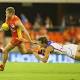 Gold Coast Suns take first win as Brisbane Lions hit new low 