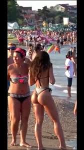 Candid teen bikini ass voyeur bendover butt thong beach jpg x Teen candid voyeur