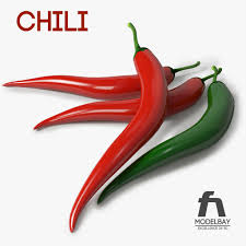 image chilli models|Chili pepper 3D model | CGTrader