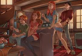Porn comic harry potter christmas gift saneperson sex comic brunette hermione received jpg x Harry potter
