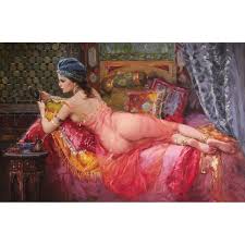 arabian nude |ARABIAN NUDE with MOROCCAN BEADS Stock Photo - Alamy