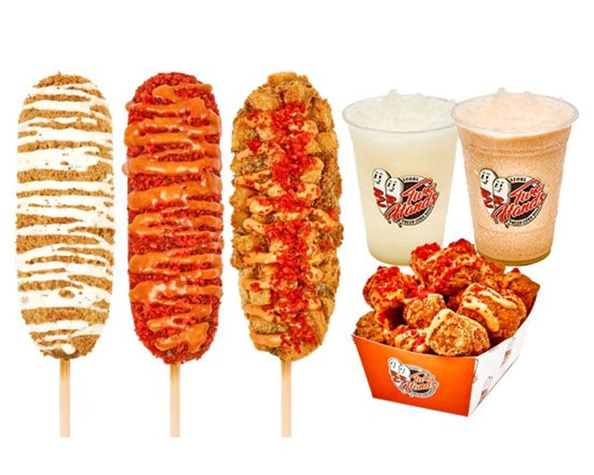 Two Hands Corn Dog Grand Prairie by null