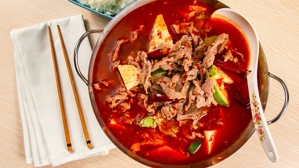 Chong Qing Hot Pot by null