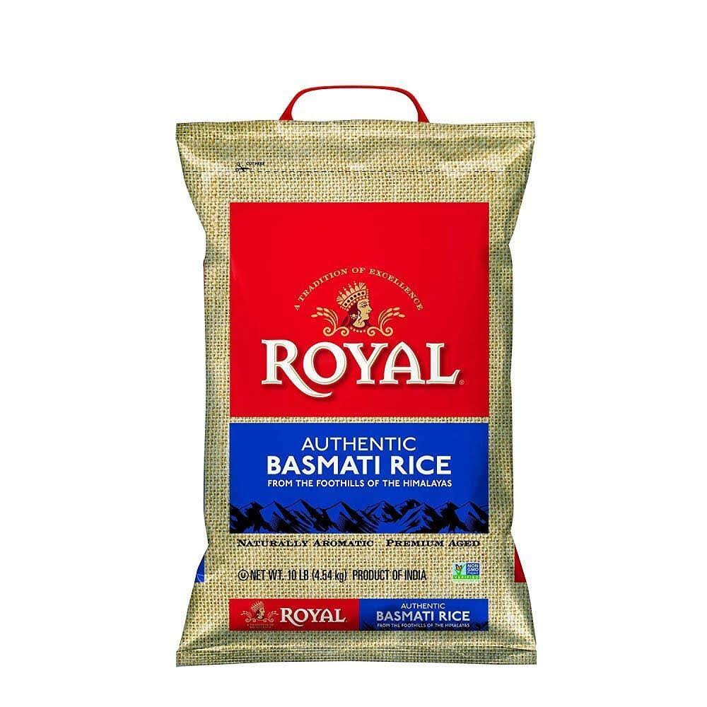 Bazaar Royal Brown Basmati Rice, 10 Pound Bag Pointy