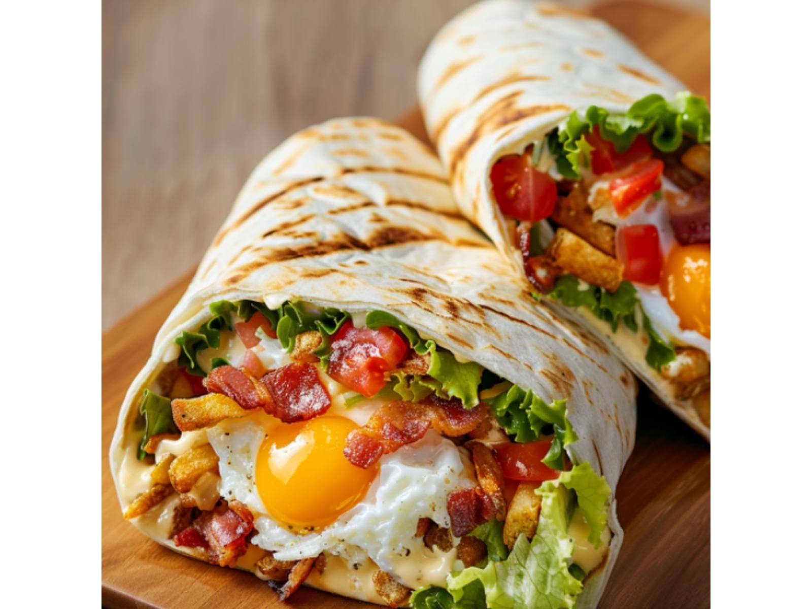 Breakfast Burrito by null