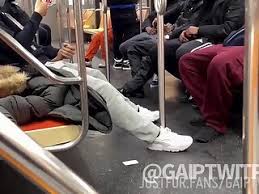 Lesbians on the subway jpg x Nyc subway