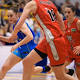 Bendigo Spirit score big home win against WNBL new girls Perth Lynx 