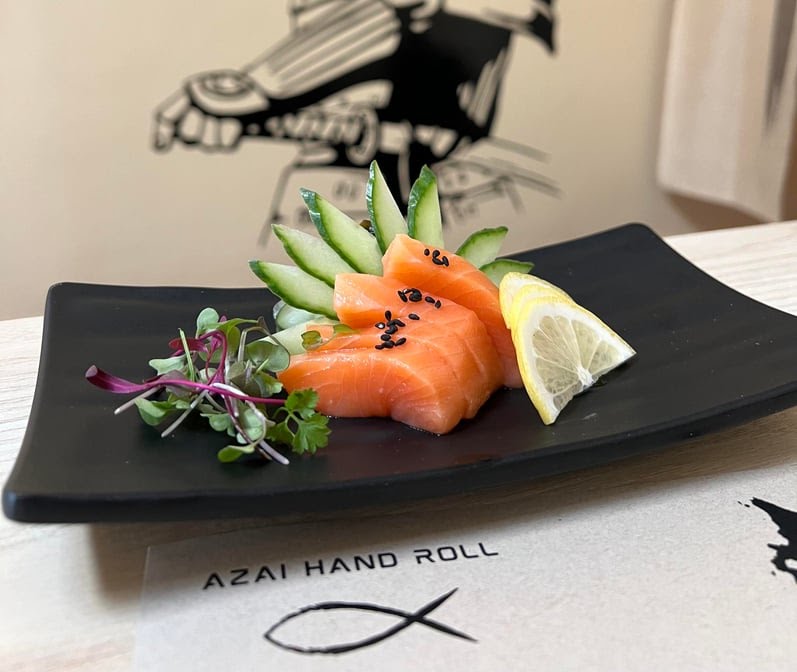 Azai Hand Roll Sushi by null