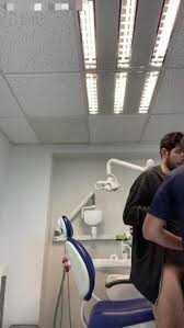 Sexy brunette dentist giving oral exam then fuck in office jpg x Dentist office