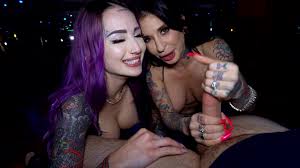 Big titty threesome for lucky devil small hands porn videos jpg x Joanna angel threesome
