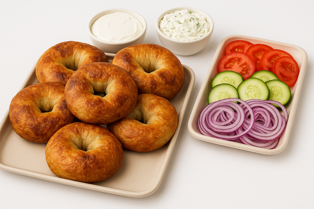 Sour Seed Bagels by null