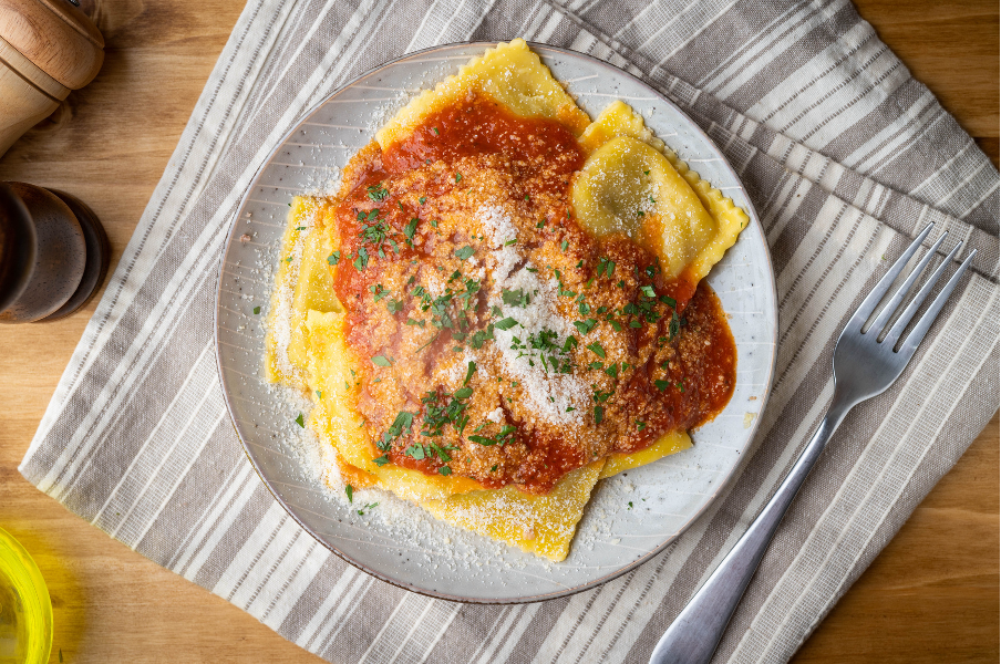 Crazy Tomato Pizza by null