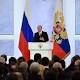 A Subdued Vladimir Putin Calls for 'Mutually Beneficial' Ties With US 