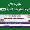 نتيجه الدبلومات الفنيه
