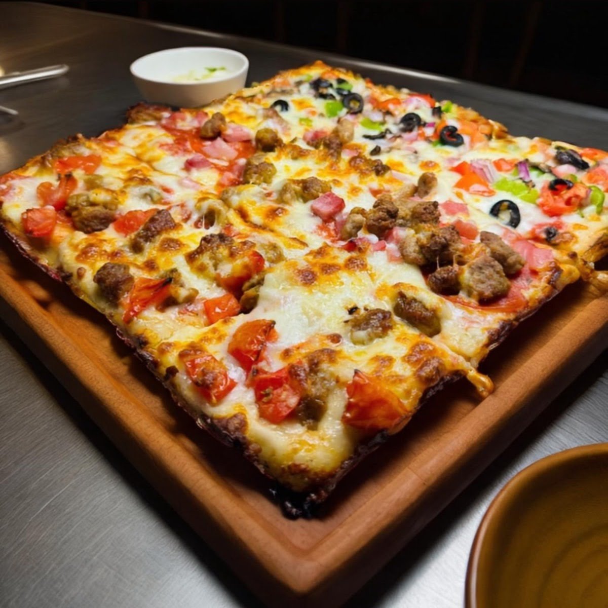 Northside Nathan's Detroit Pizza by null