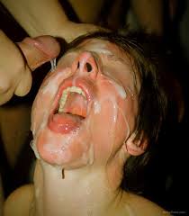 This milf just loves a massive load of cum over her face jpg x Cum on milf face