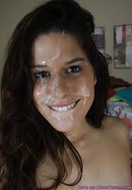 Amateur facial jpg x Amateur cum face