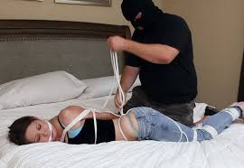 Chrissy marie bed bound and ball gagged jpg x Tied up in jeans