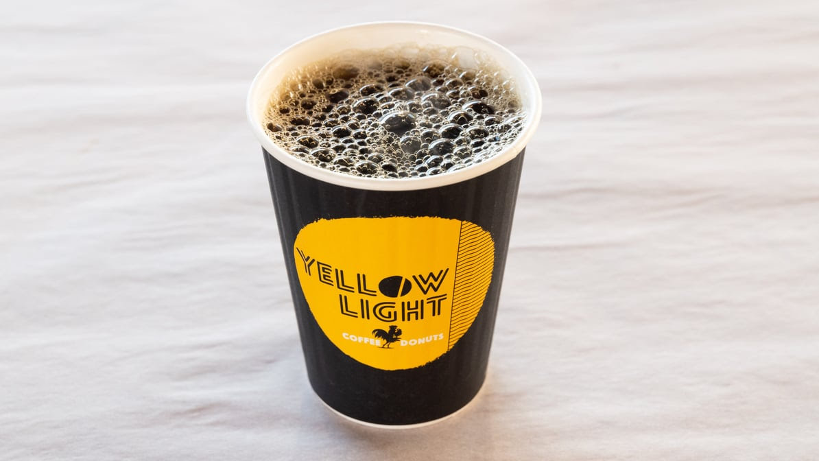 Yellow Light Coffee and Donuts by null