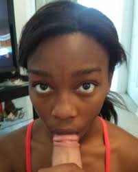 Ebony teen amateur gives head in black girl blowjob video jpg x Black girl blowjob