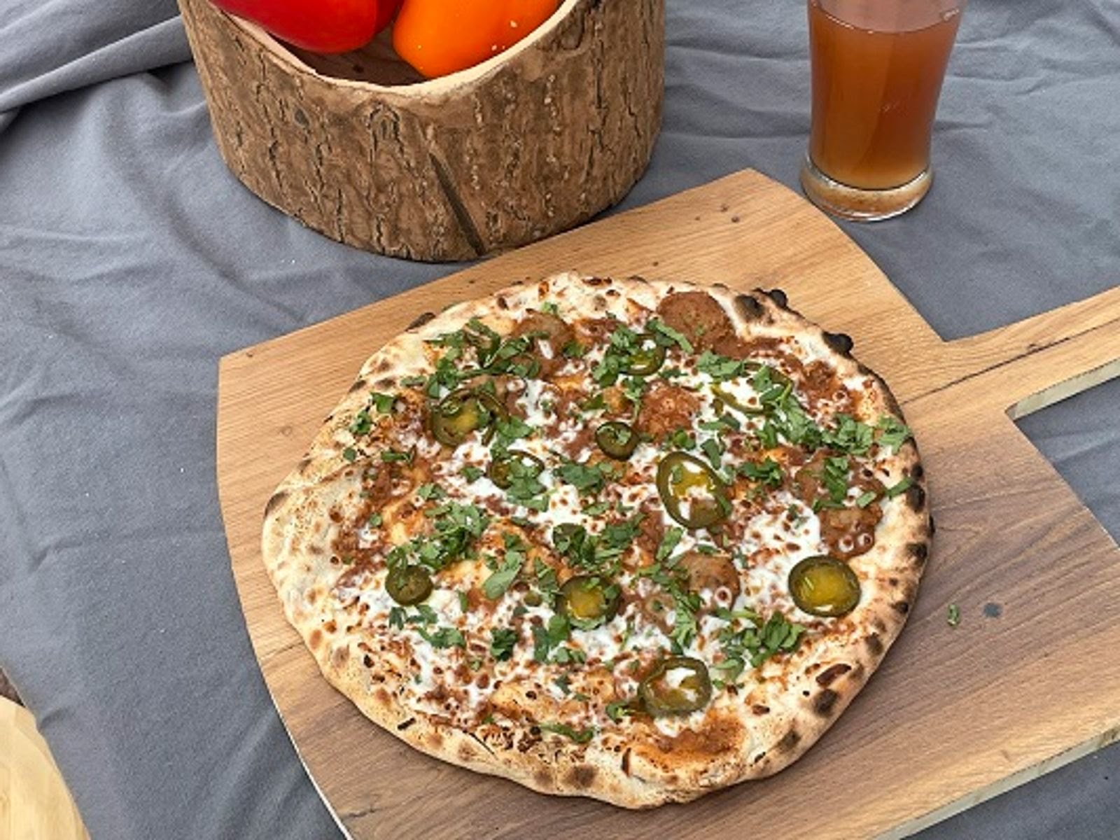 Fired Pizzas by null