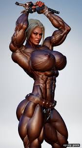 Female muscle porn star works out big tits jpg x Muscle women