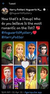 Hogwarts romantic|Harry Potter: Hogwarts Mystery - Celebrate #ValentinesDay with a romantic  trip to the Hogsmeade Valentine's Carnival - starting today!  https://bit.ly/HogwartsMystery_PlayNow | Facebook