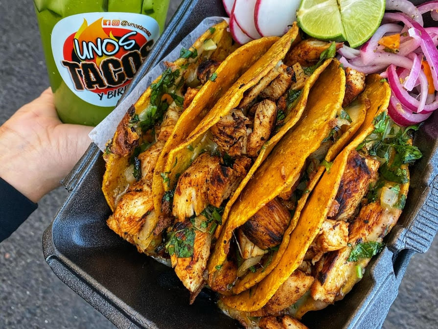 UNOS TACOS Y BIRRIA by null