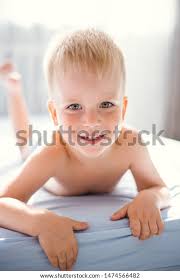 boy child nude |Nude toddler boy standing in white bathroom | Colourbox