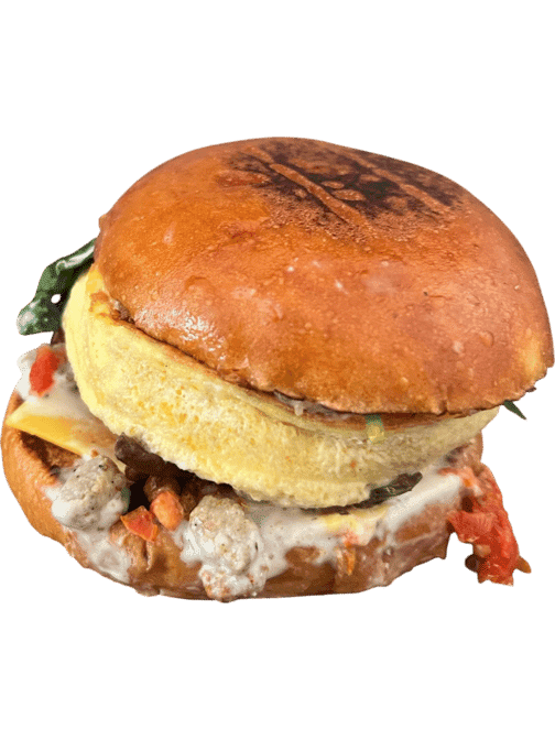 Egg on a Roll by null