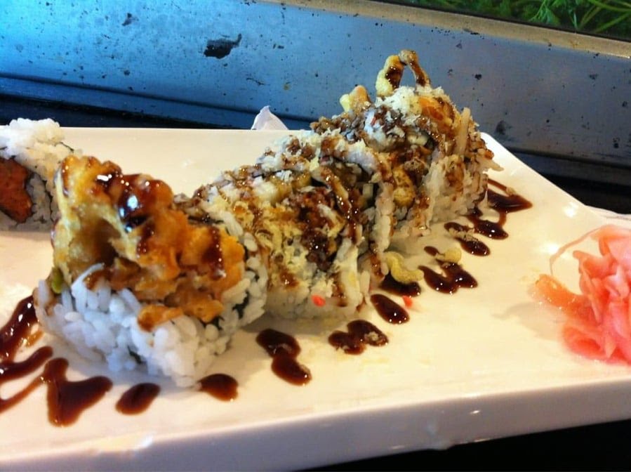 Yellow Tail Sushi by null