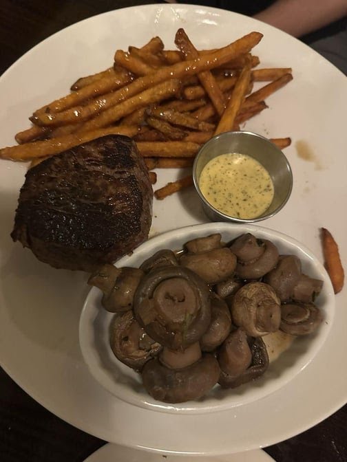 The Back Room Steakhouse by null