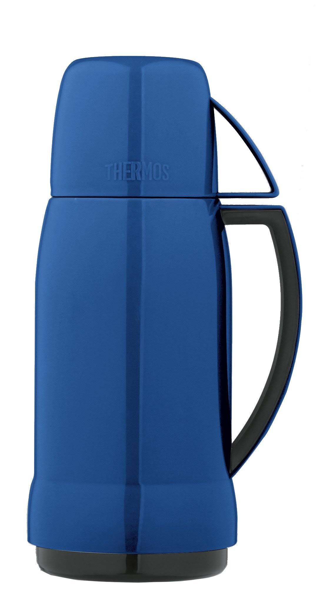 1.5L VACUUM THERMOS FLASK HOT & COLD WITH CARRY HANDLE STAINLESS STEEL  17074C