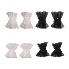 pearl lolitas |Amazon.co.jp: Meiliyizu Lolita パールカフス、Lolitas Pearl Cuffs セクシー レース 伸縮性  オーバースリーブ レディース ショート フリル スリーブ 女性用 ガールズ パーティー ハンドオーナメント ハンド : ドラッグストア
