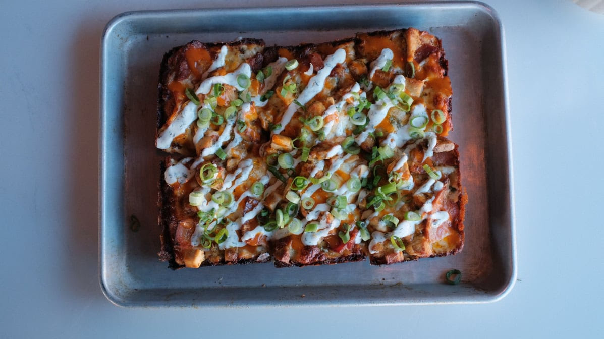 Wrecktangle Pizza by null