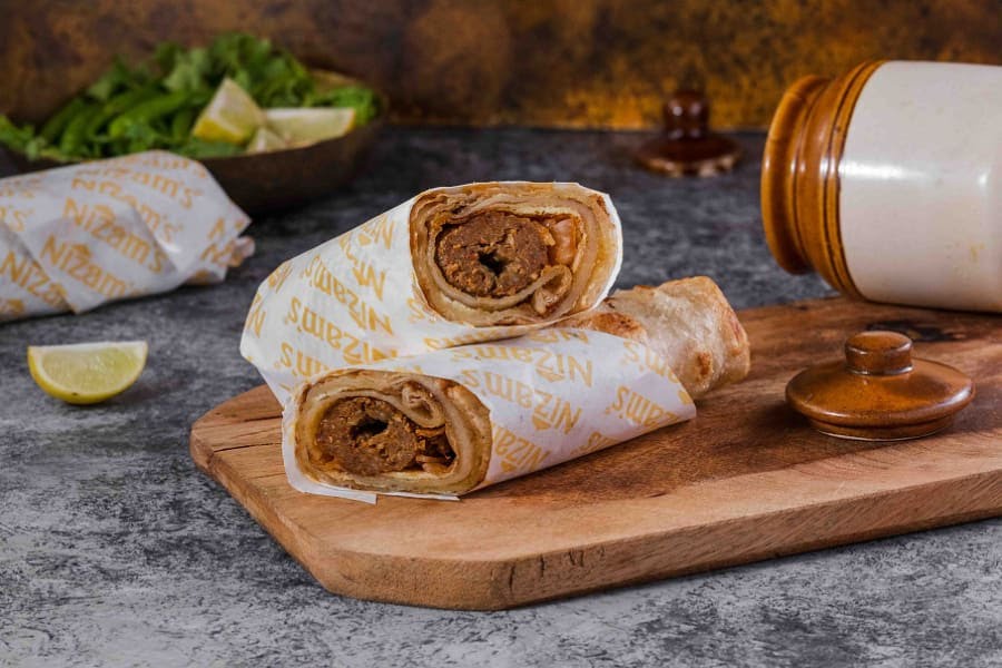 Nizam's Kathi Kabab by null