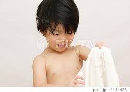 幼稚園児　はだか|