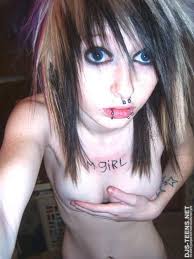 Emo teen shows off her hot thai body jpg x Emo girl naked