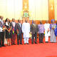 Twelve Ministers sworn in. Prez reminds them of NPP\'s campaign promises