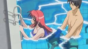 Hot blonde girl get fucked at pool jpg x Hentai pool