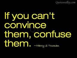 Convince-Confuse