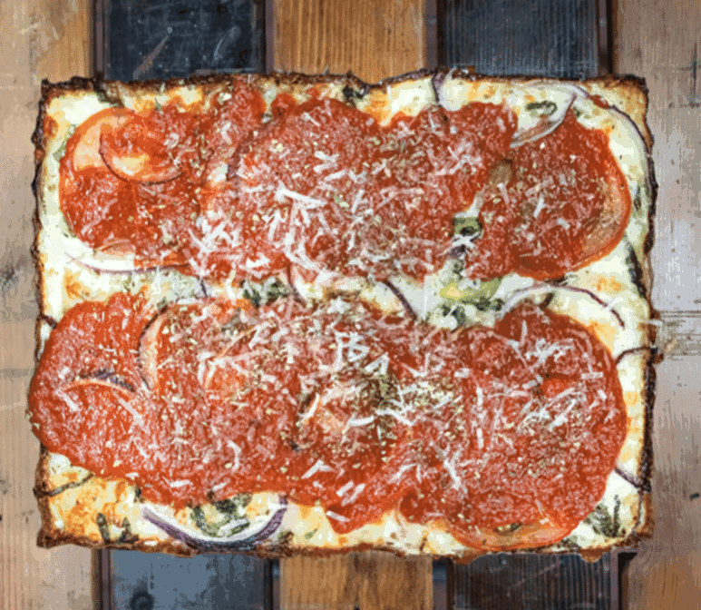 Slice of Homage Pizza by null