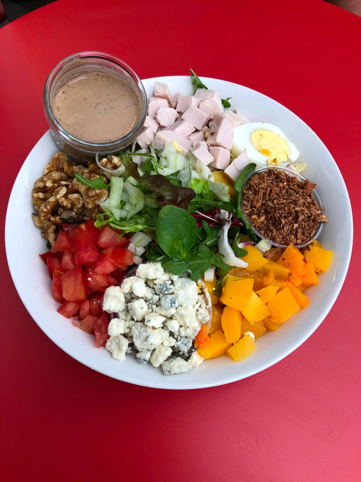 Mrs. Winston's - L.A.'s Best Salad & Juice Bar - Water Garden (California Certified Green Business) by null