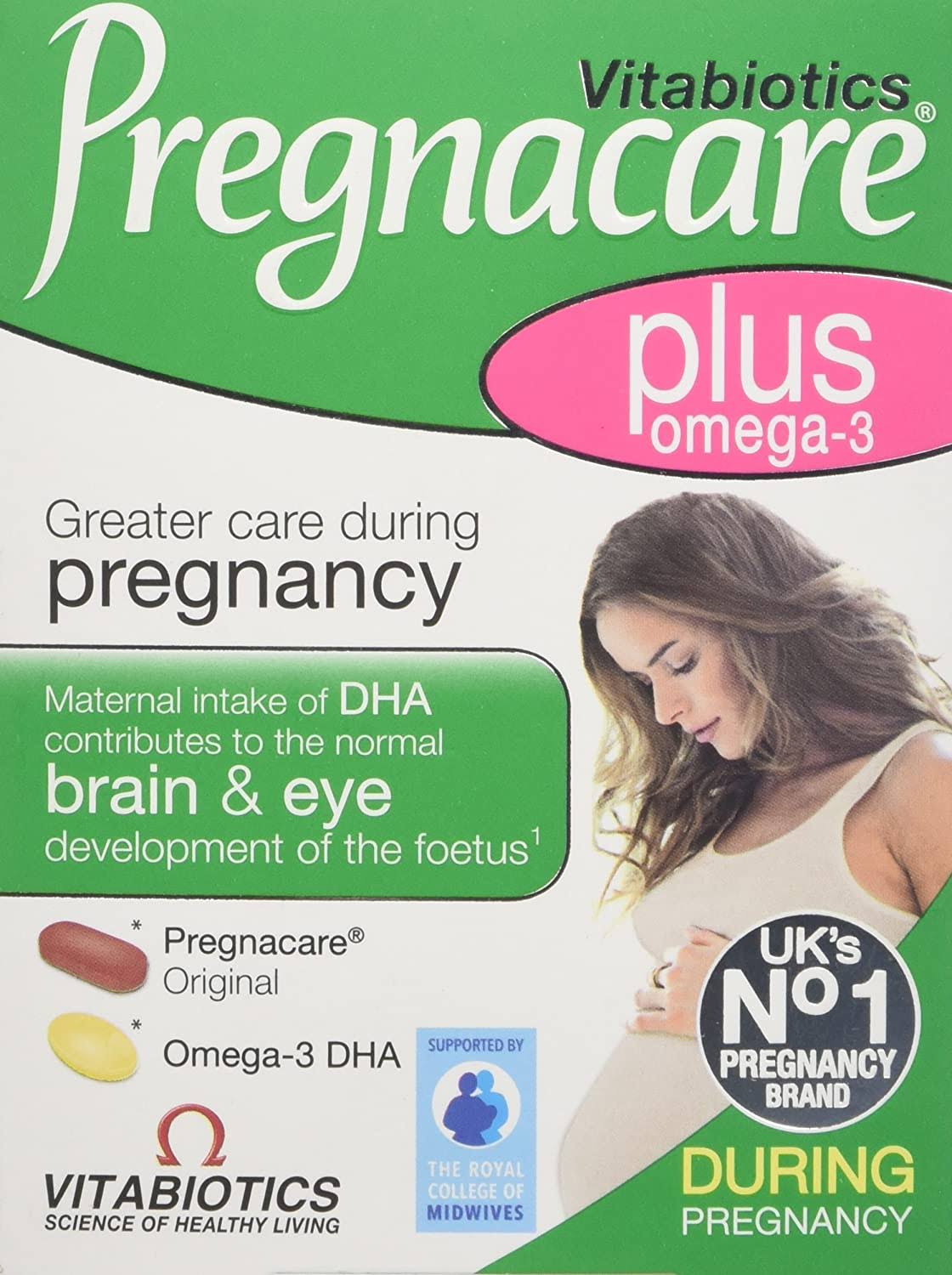 Go West Pharmacy Vitabiotics Pregnacare Supplement Original 90 Pack Pointy