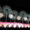 「長岡花火」４年ぶり通常開催…２キロにわたる仕掛け花火に歓声