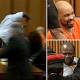 Van Terry lunged at serial killer Michael Martin because he was smiling in court 