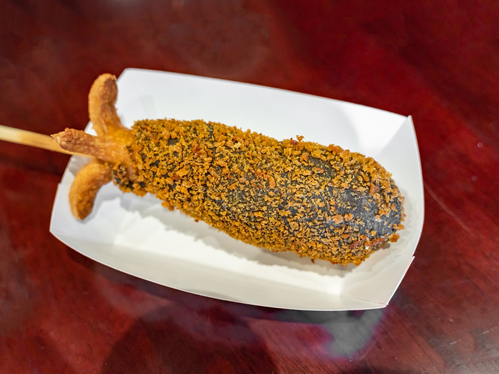 Texas Oh K-Dog and Egg toast by null